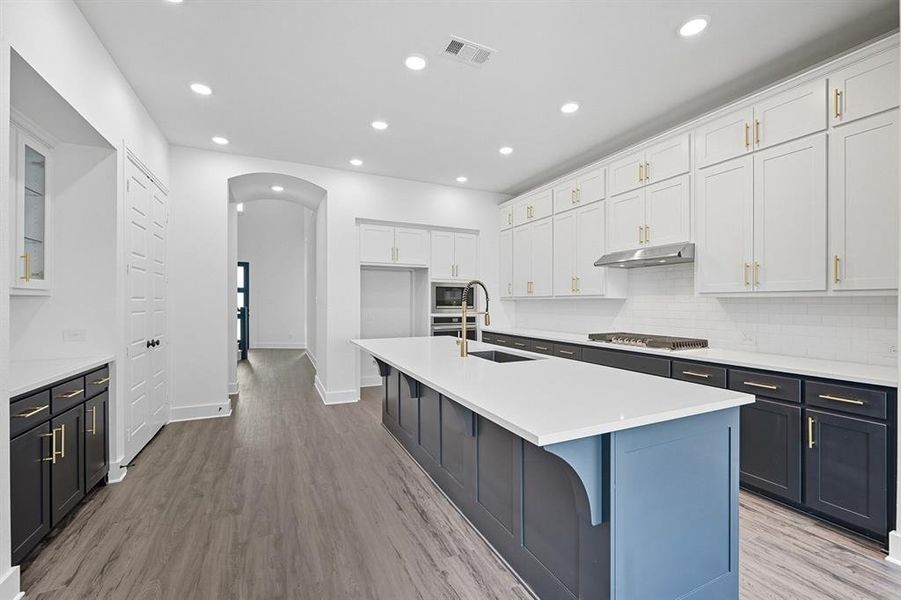 Furnished interior view inside a new home in Sandbrock Ranch: 50ft. lots, Aubrey (Image 7). Furnished interior view inside a new home in Sandbrock Ranch: 50ft. lots, Aubrey (Image 7).