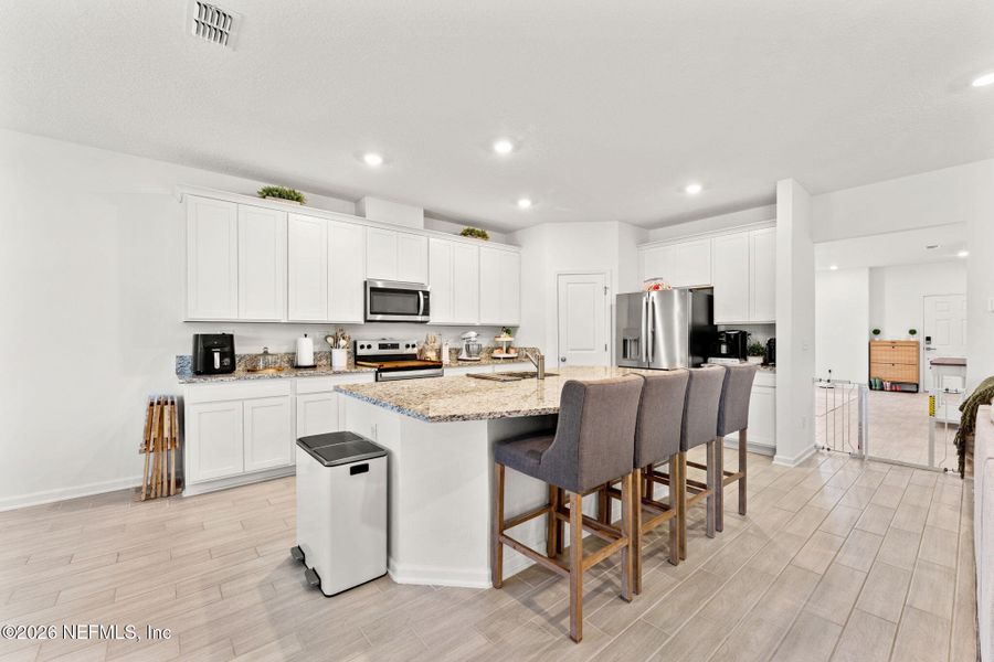 Furnished interior view inside a new home in Wilford Oaks, Orange Park (Image 14).