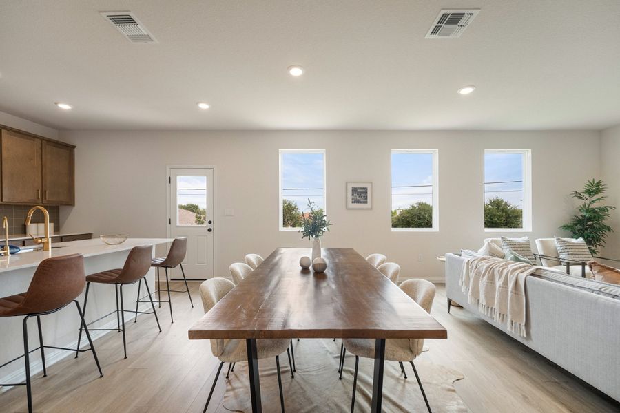 Representative furnished interior of a home built from the Sierra by Ashton Woods in Berry Creek Highlands, Georgetown (Image 9).