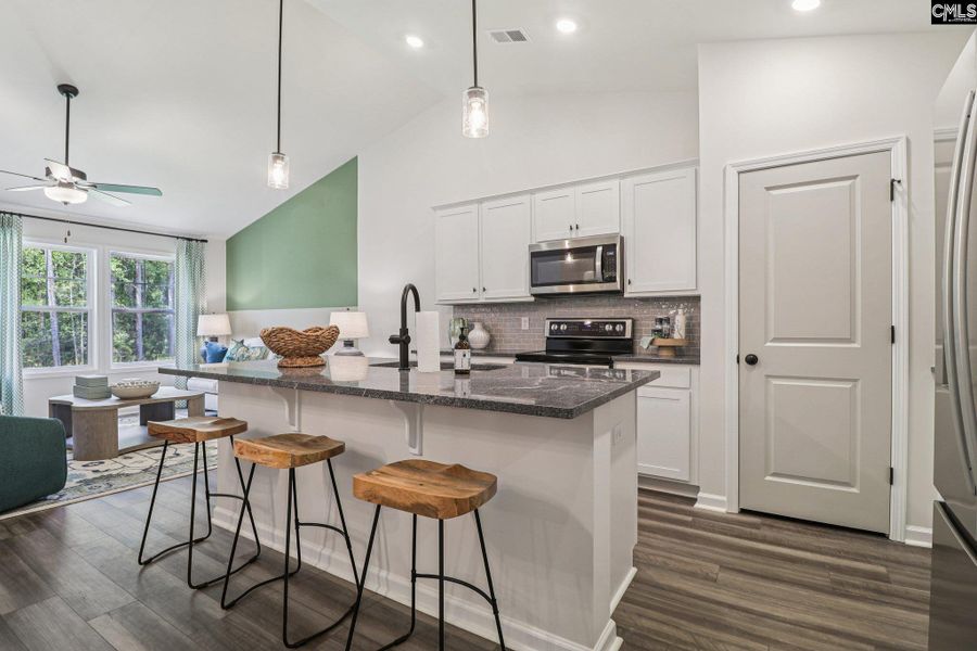 Furnished interior view inside a new home in Piney Woods Bluff, Columbia (Image 9).