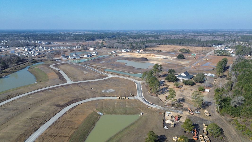 Site preparation for new homesites in The Forest at Black Bear, Longs (Image 10).