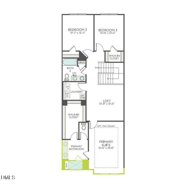 Home site 121 second floor Home site 121 second floor