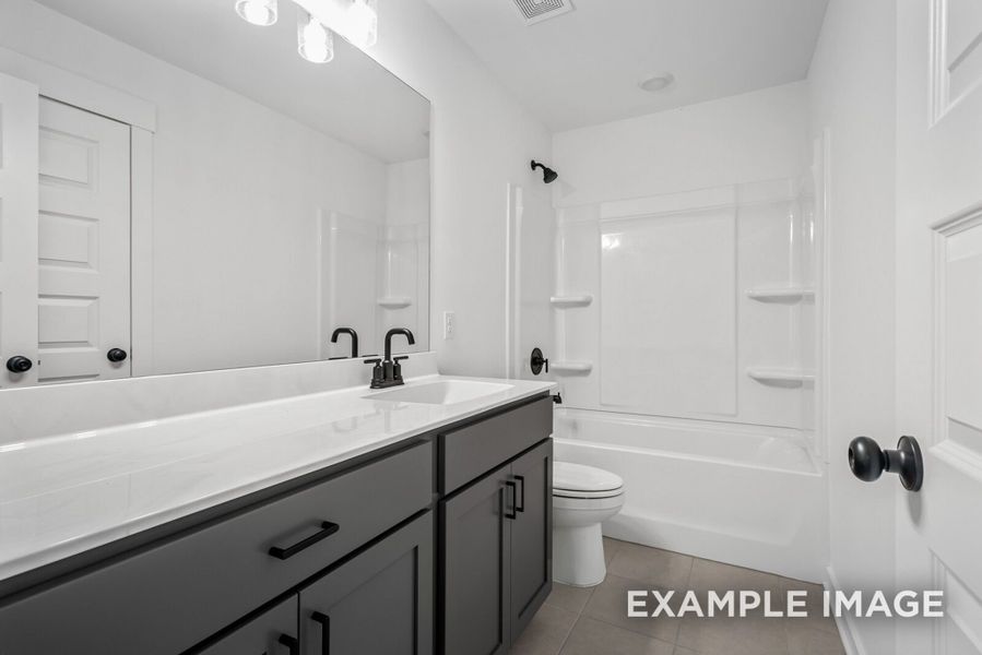 Furnished interior view inside a new home in Woods Crossing, Gallatin (Image 61).