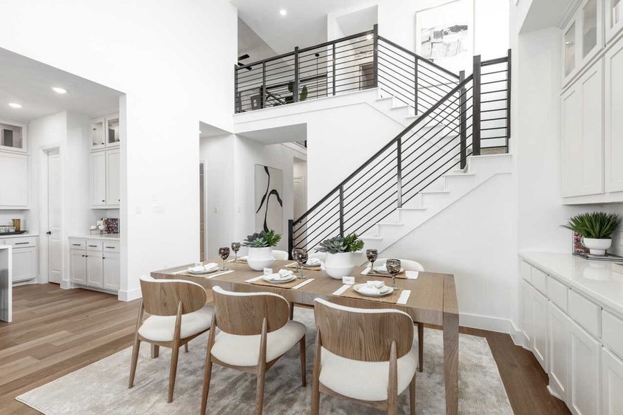 Representative Dining Room - some options shown