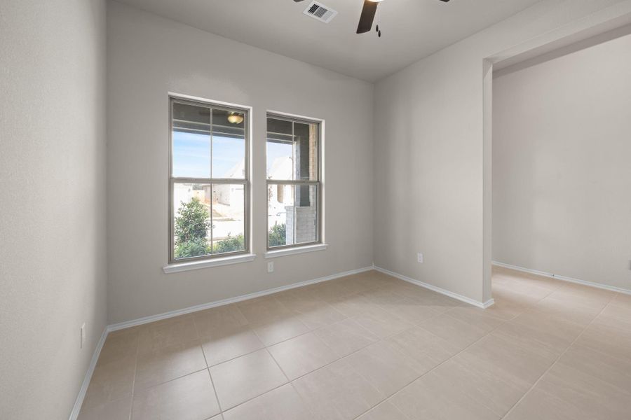 Spacious, unfurnished interior of a new home in Escondido, Magnolia (Image 28). Spacious, unfurnished interior of a new home in Escondido, Magnolia (Image 28).