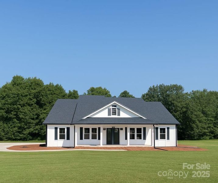 Front exterior of a new home in , Lawndale, NC, highlighting curb appeal (Image 13). Front exterior of a new home in , Lawndale, NC, highlighting curb appeal (Image 13).