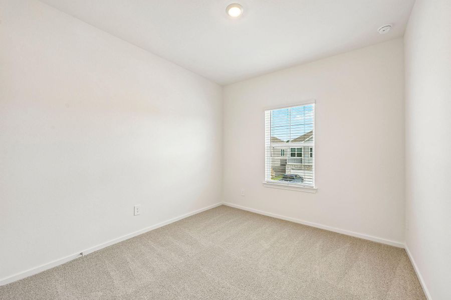 Spacious, unfurnished interior of a new home in Cole Creek Crossing, Houston (Image 19). Spacious, unfurnished interior of a new home in Cole Creek Crossing, Houston (Image 19).