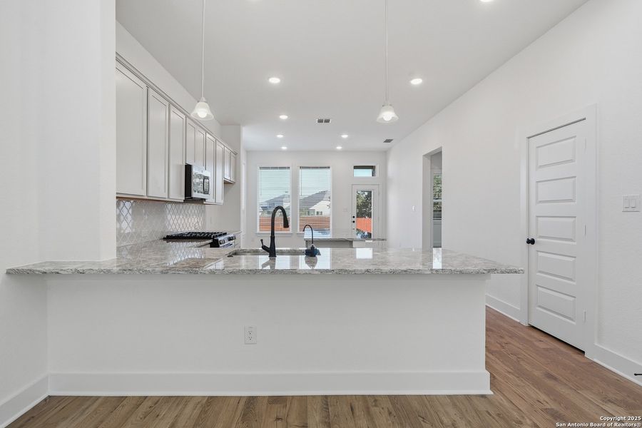 Furnished interior view inside a new home in Stillwater Ranch, San Antonio (Image 8). Furnished interior view inside a new home in Stillwater Ranch, San Antonio (Image 8).