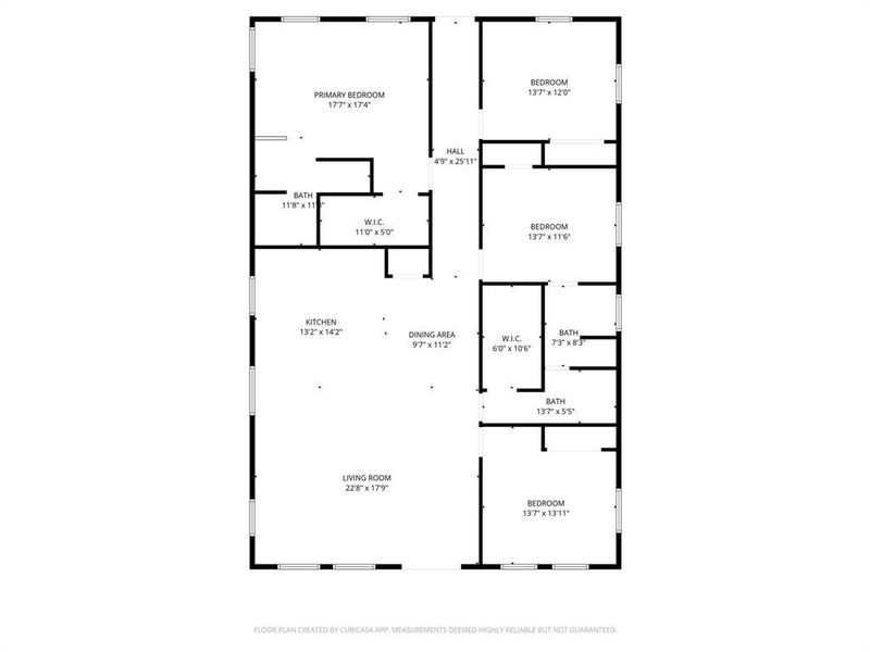 2D floor plan layout of this home in , Malakoff, TX (Image 5).