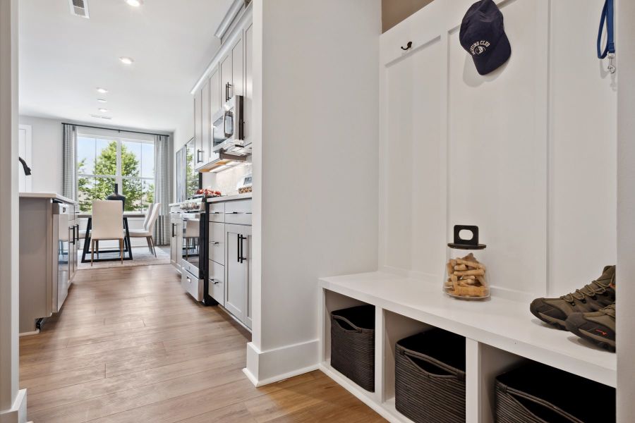 Representative furnished interior of a home built from the Allison by Tri Pointe Homes in Seven Oaks, Belmont (Image 13).