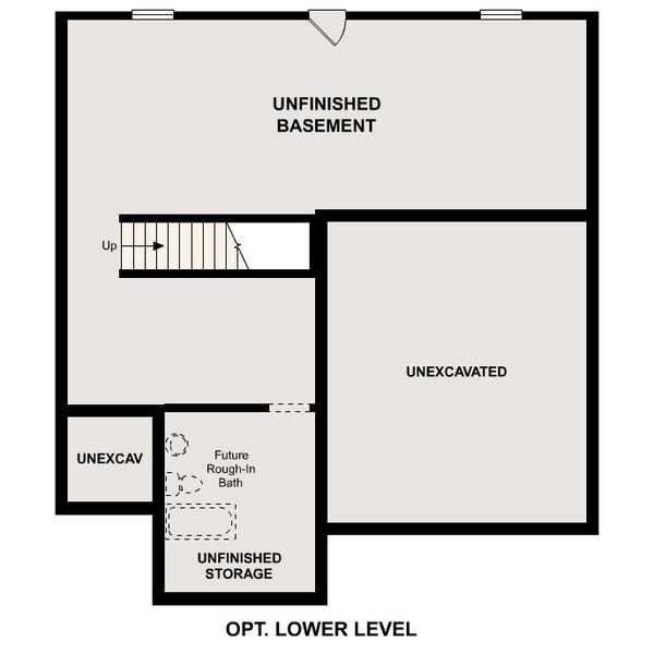 2D floor plan layout of this home in Kingsley Creek, Lithonia, GA (Image 18).