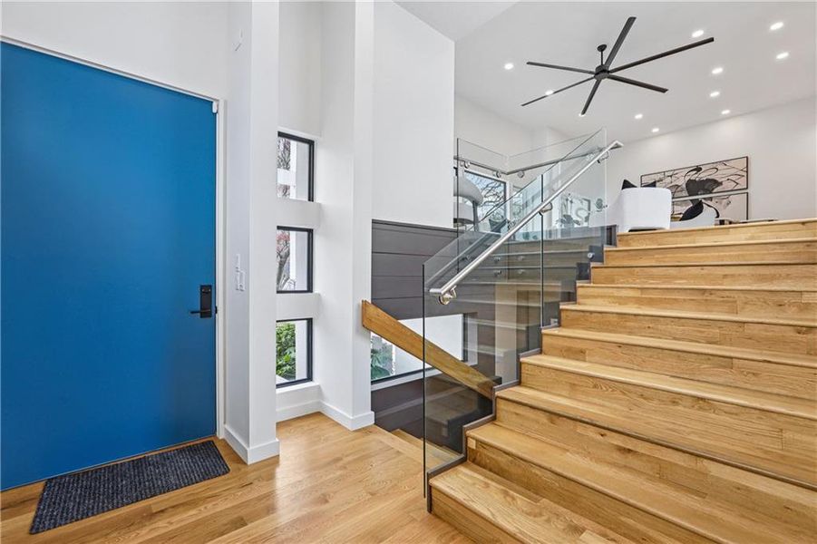 Furnished interior view inside a new home in , Atlanta (Image 39).