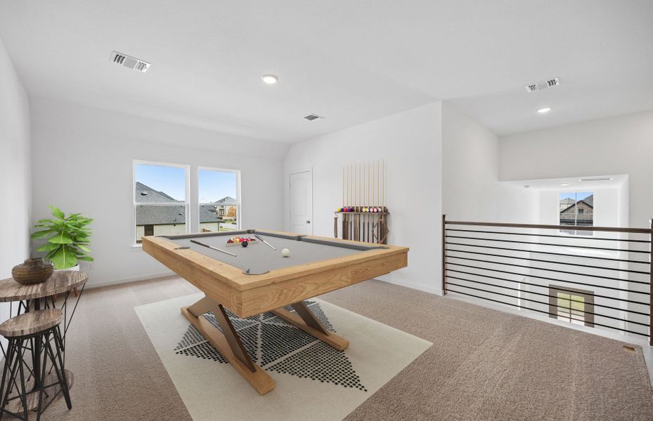 Furnished interior view inside a new home in Katy Court, Katy (Image 11).