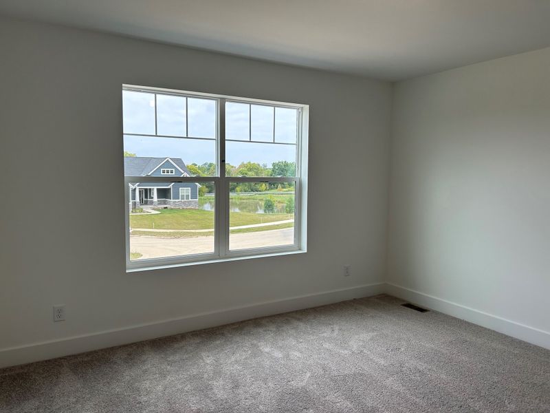 Representative exterior photo of a completed home built from the The Georgetown II Side Entry by Norfolk Homes in Fosdick Glen of Saline, Saline, MI (Image 18).