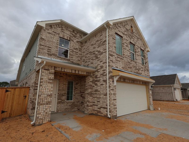 In-progress construction of a new home in Miller's Pond, Rosenberg, TX (Image 12).