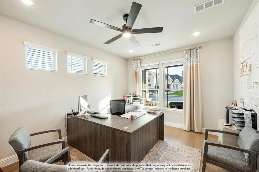 Furnished interior view inside a new home in Hampton Park, Glenn Heights (Image 10).