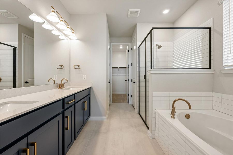 Furnished interior view inside a new home in Cannon Ranch, Dripping Springs (Image 8).