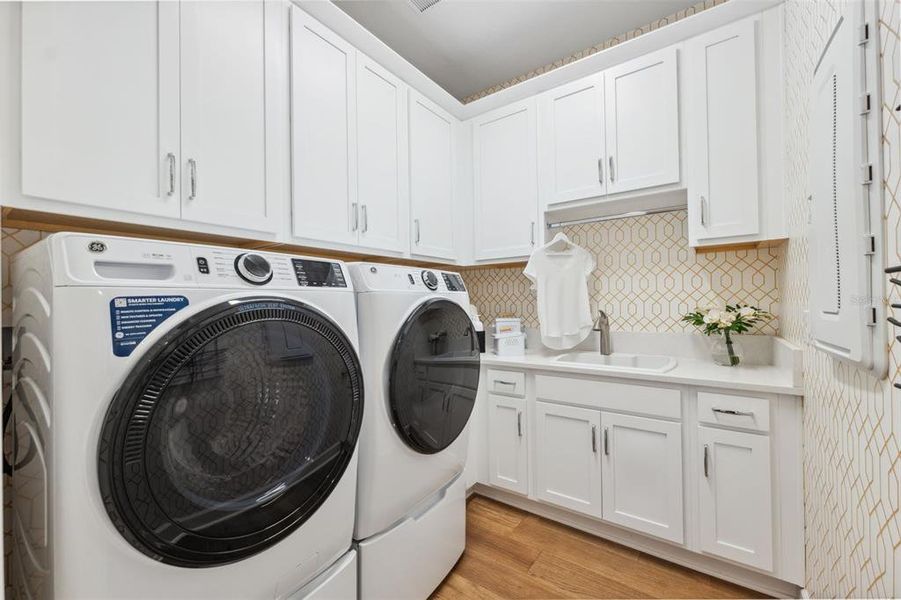 Furnished interior view inside a new home in Valencia Ridge, Wesley Chapel (Image 23).