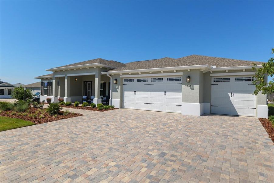 Front exterior of a new home in , Ocala, FL, highlighting curb appeal (Image 19). Front exterior of a new home in , Ocala, FL, highlighting curb appeal (Image 19).