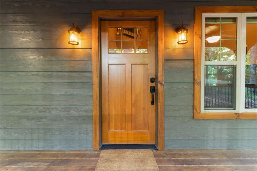Exterior details and patio area of a home in , Ellijay (Image 2). Exterior details and patio area of a home in , Ellijay (Image 2).