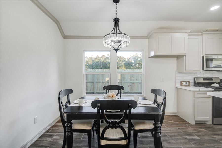 Furnished interior view inside a new home in , Lake Jackson (Image 8). Furnished interior view inside a new home in , Lake Jackson (Image 8).
