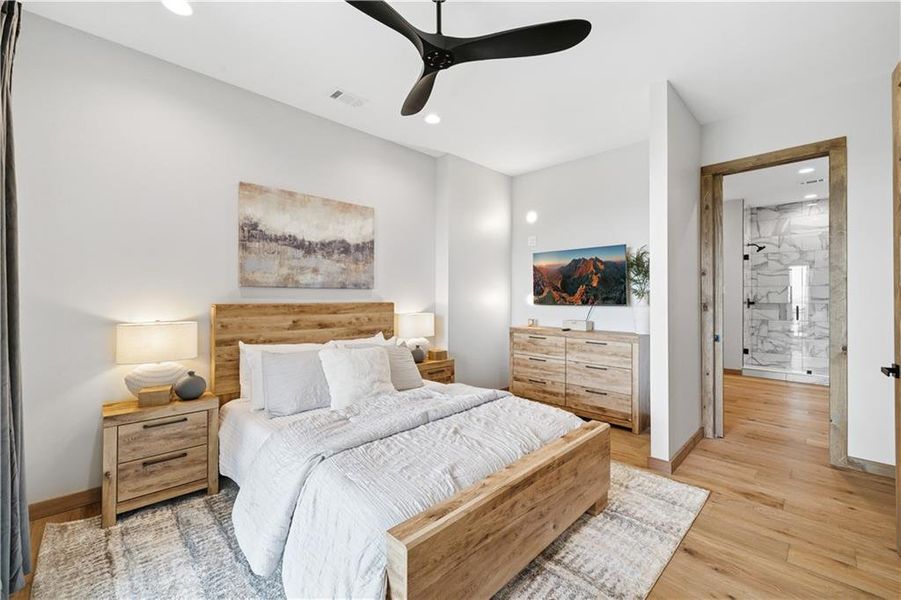 Furnished interior view inside a new home in , Blairsville (Image 17).