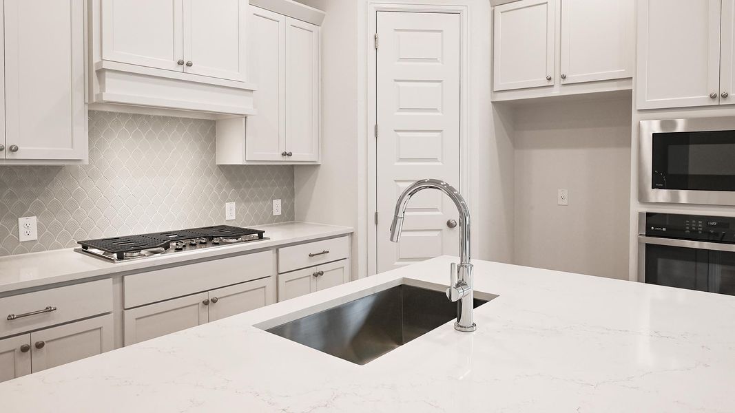 Close-up of interior finishes inside a home in 6 Creeks, Kyle (Image 6).