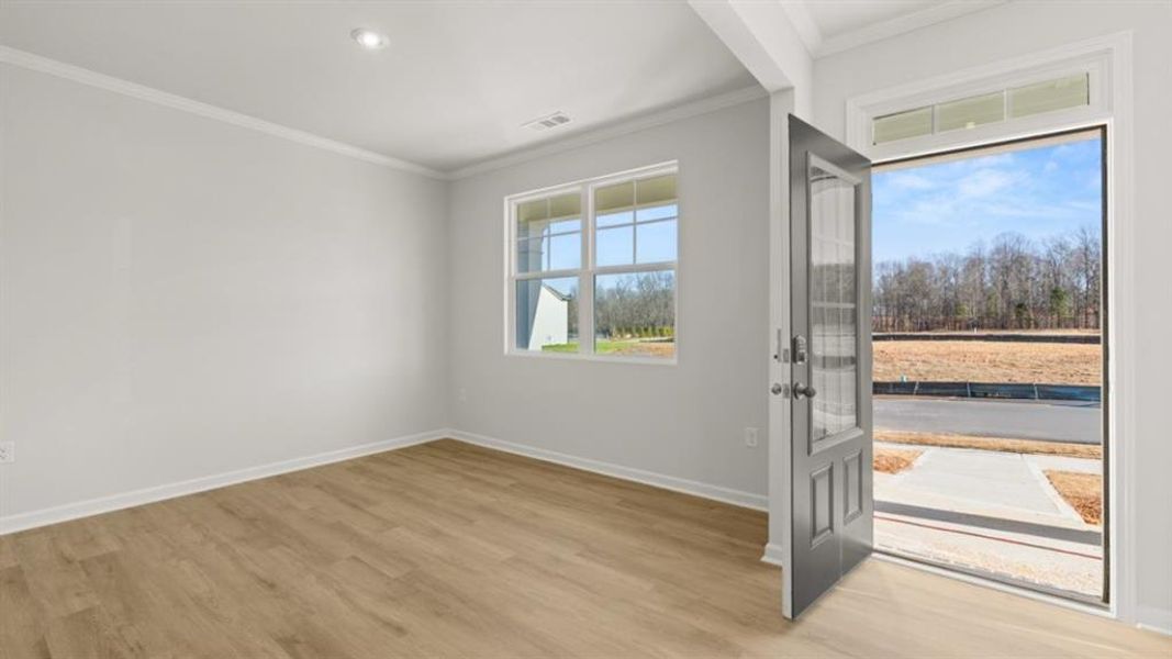 Spacious, unfurnished interior of a new home in Braselton Village, Braselton (Image 23). Spacious, unfurnished interior of a new home in Braselton Village, Braselton (Image 23).