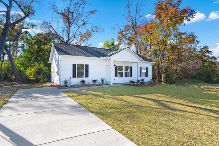 Front exterior of a new home in , Hanahan, SC, highlighting curb appeal (Image 2). Front exterior of a new home in , Hanahan, SC, highlighting curb appeal (Image 2).