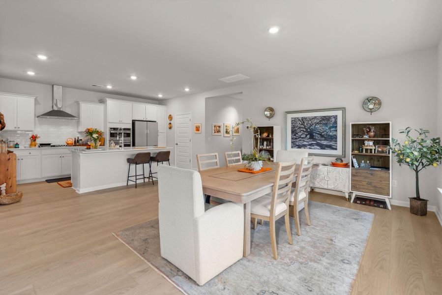 Furnished interior view inside a new home in Horizons at Summers Corner | 55+: The Legends, Summerville (Image 11).