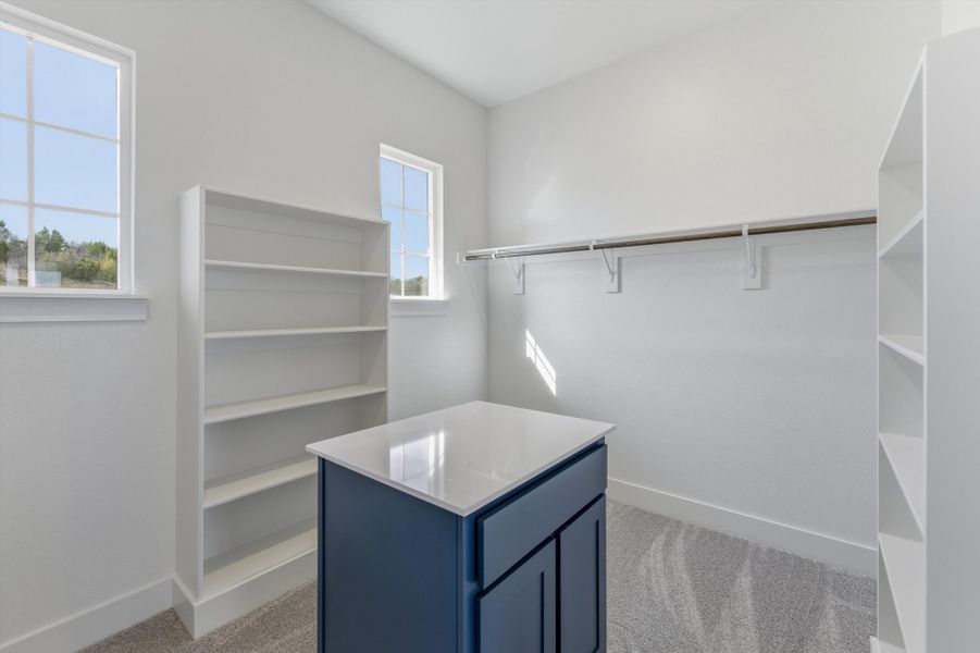 Furnished interior view inside a new home in Eagle Ridge Estates, Weatherford (Image 11).