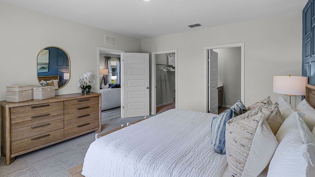 Representative furnished interior of a home built from the ALLEX by D.R. Horton in Avalon Park Tavares, Tavares (Image 23).
