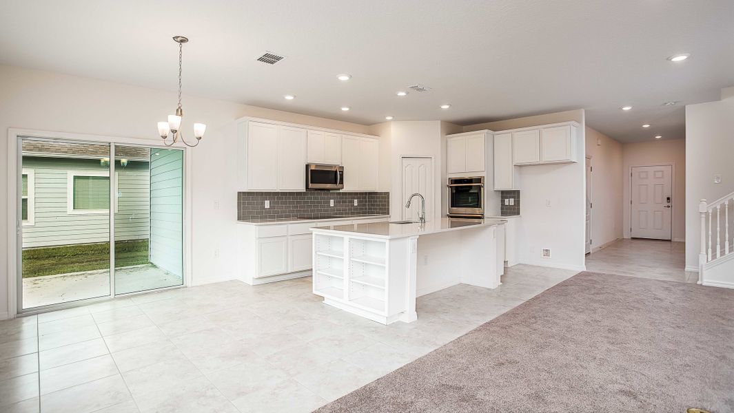 Representative furnished interior of a home built from the Carlisle by Maronda Homes in Crosswinds, Haines City (Image 7).