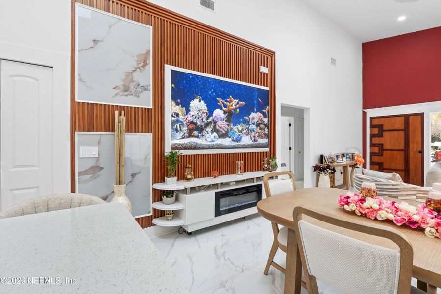 Furnished interior view inside a new home in , Jacksonville (Image 29).