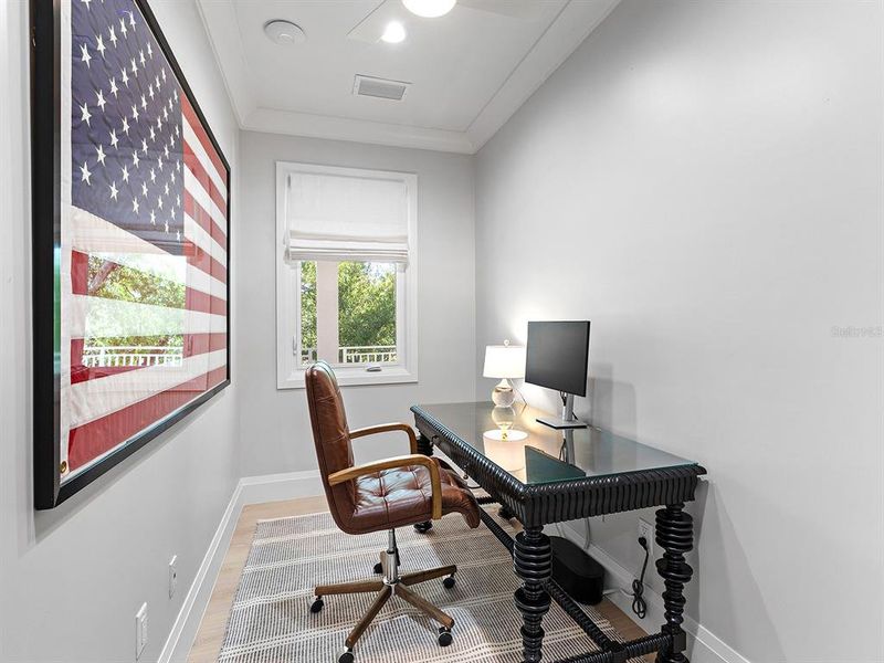 Furnished interior view inside a new home in , Sarasota (Image 54).