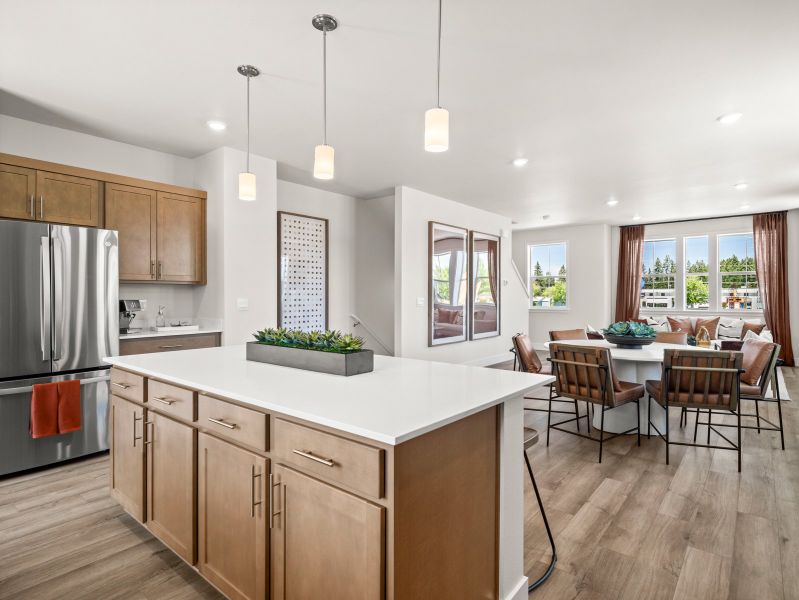 Representative furnished interior of a home built from the Belmont by Risewell Homes in Elevon, Lavon (Image 3). Representative furnished interior of a home built from the Belmont by Risewell Homes in Elevon, Lavon (Image 3).