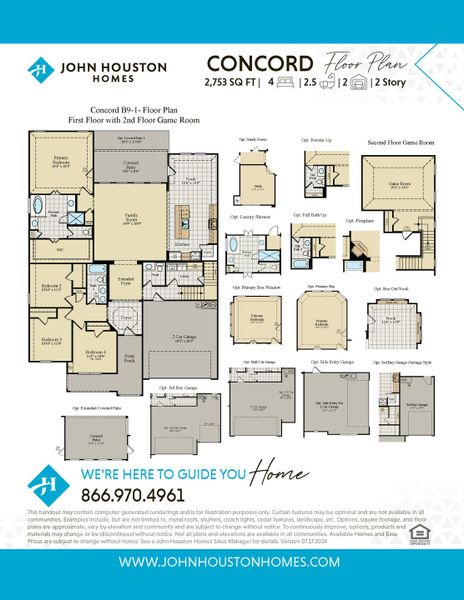 2D floor plan layout for the Concord by John Houston Homes in Valor Estates, Temple, TX (Image 3). 2D floor plan layout for the Concord by John Houston Homes in Valor Estates, Temple, TX (Image 3).