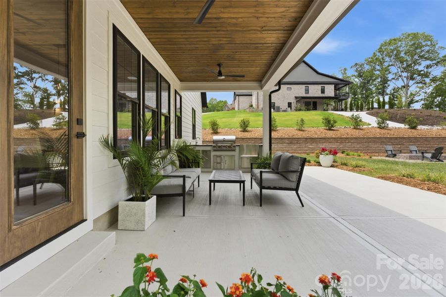 Exterior details and patio area of a home in , Granite Falls (Image 24).