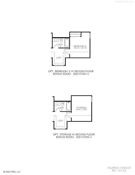 2D floor plan layout for the Salerno by Epcon Communities in The Grove at Haven Hill, Lenoir City, TN (Image 26). 2D floor plan layout for the Salerno by Epcon Communities in The Grove at Haven Hill, Lenoir City, TN (Image 26).