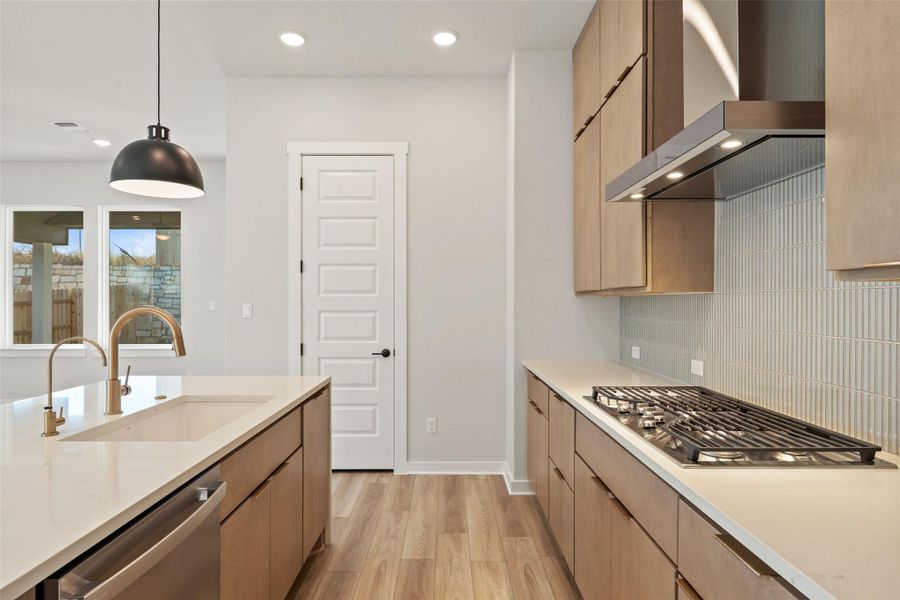 Furnished interior view inside a new home in Lariat, Liberty Hill (Image 5).