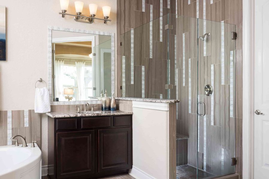 Representative furnished interior of a home built from the Guillermo by Ashton Woods in Megan's Landing, Castroville (Image 7).