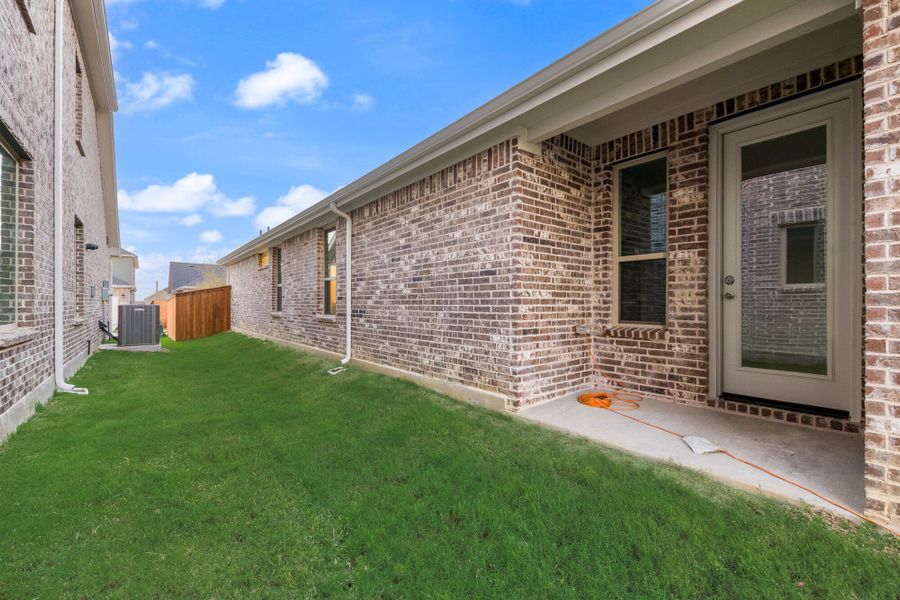 Exterior back Exterior back