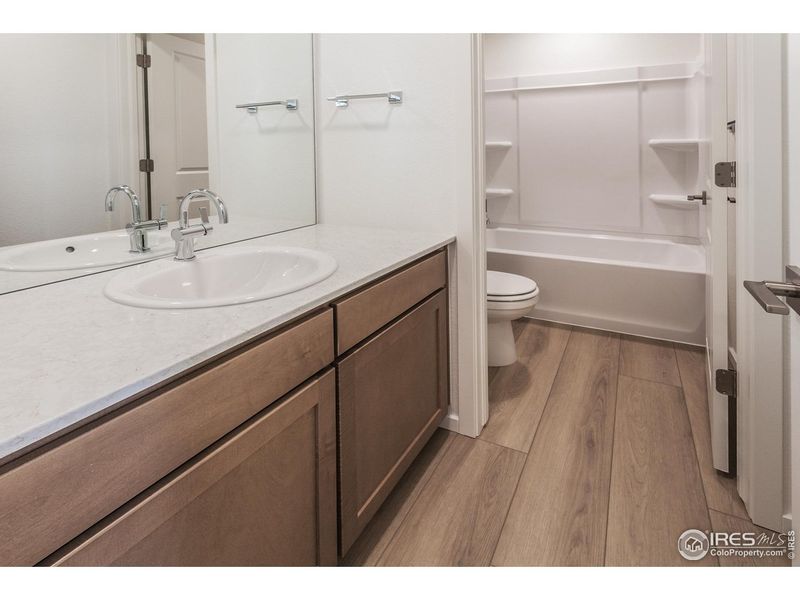 Close-up of interior finishes inside a home in Trailside Story Collection - Single Family Homes, Timnath (Image 14).