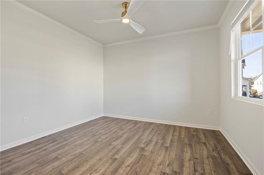 Spacious, unfurnished interior of a new home in , Braselton (Image 34). Spacious, unfurnished interior of a new home in , Braselton (Image 34).