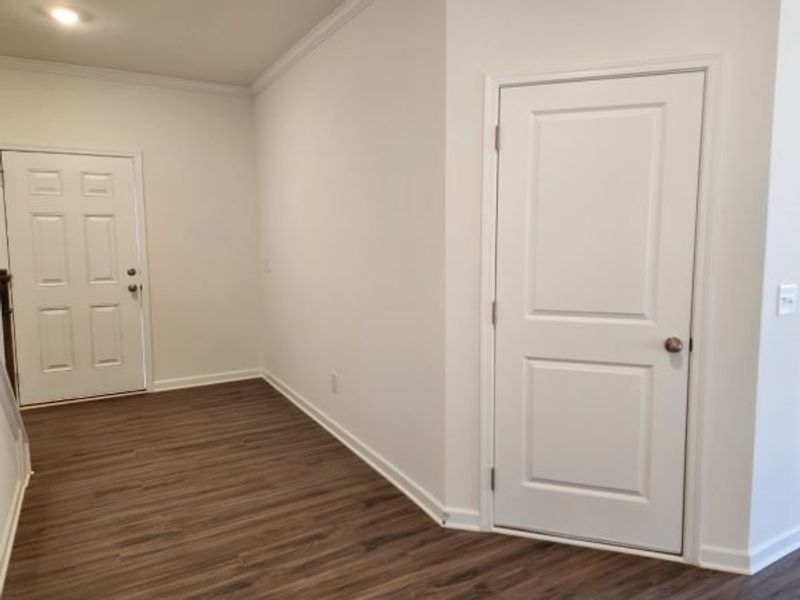 Representative unfurnished interior of a home built from the Boxwood Townhome by Piedmont Residential in The Retreat at Browns Ridge, Newnan (Image 27).