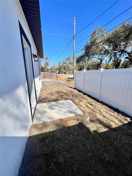 Exterior details and patio area of a home in , Tampa (Image 31).