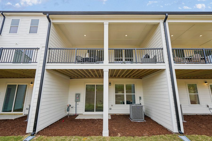 Representative exterior details of a home built from the Seneca by Caruso Homes in South Lake Townes at Flowers Plantation, Clayton (Image 21).
