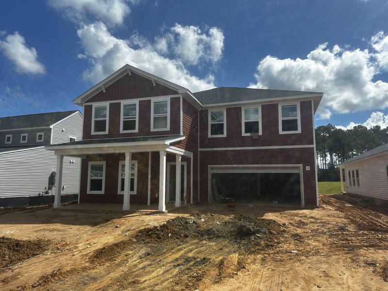 Exterior details and patio area of a home in Watson Hill, Summerville (Image 23).