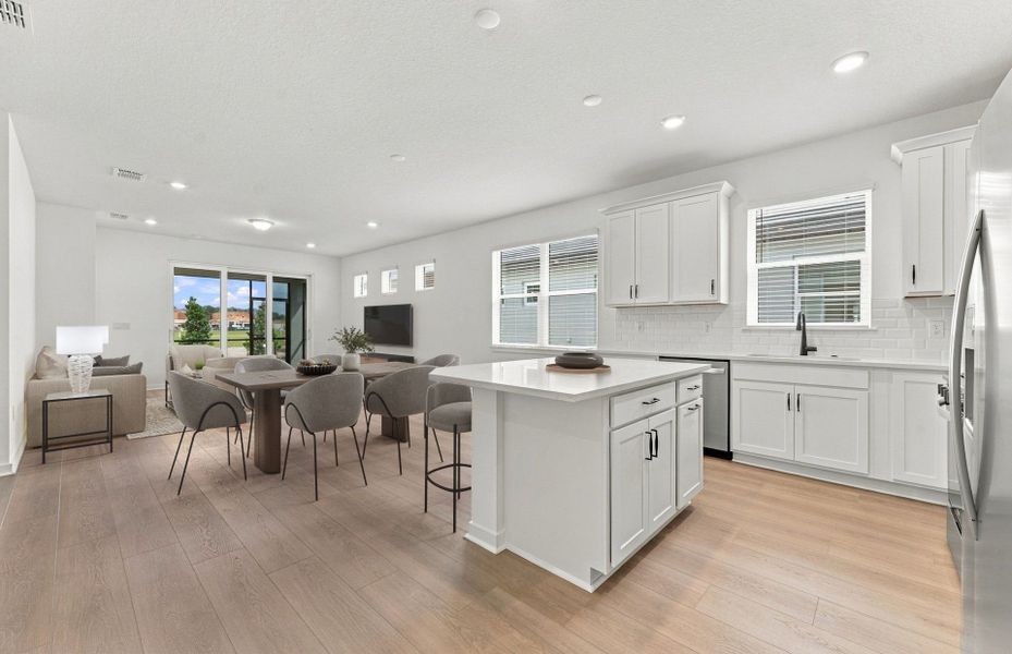 Furnished interior view inside a new home in Explore North River Ranch, Parrish (Image 8).
