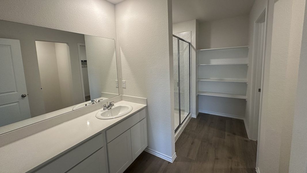 Furnished interior view inside a new home in Cartwright Ranch, Crandall (Image 7). Furnished interior view inside a new home in Cartwright Ranch, Crandall (Image 7).